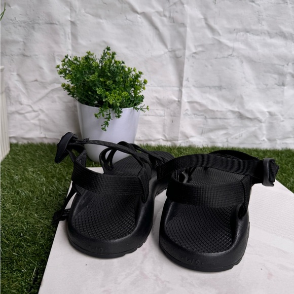 CHACO Z Cloud X 1 black ADJUSTABLE STRAPS CUSHIONED SANDAL classic size 9 women - Picture 7 of 14
